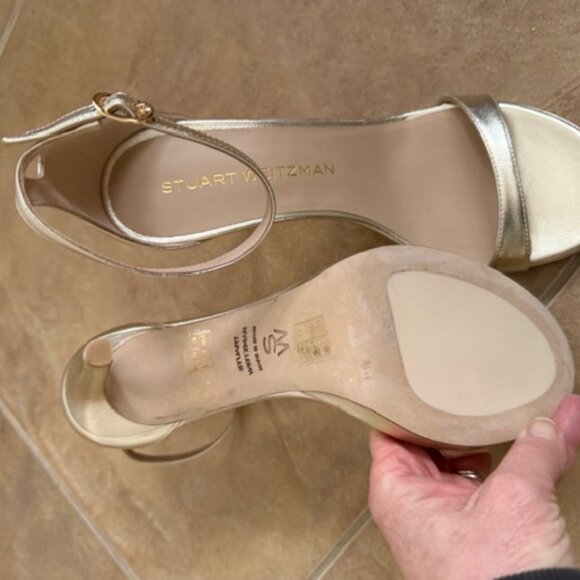 Stuart Weitzman Nudist Platform Sandal - Picture 5 of 5